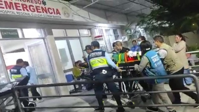 Nuevo Chimbote: choque entre auto y motocicleta en la Panamericana deja una persona herida