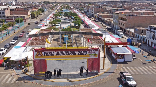 Chimbote: feria en Paseo de la Cultura seguirá funcionando una semana más