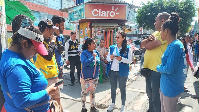 Realizan operativo para erradicar venta ambulatoria de chips en Chimbote
