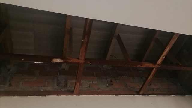 Nuevo Chimbote: colapsa techo de posta médica del pueblo joven Villa María