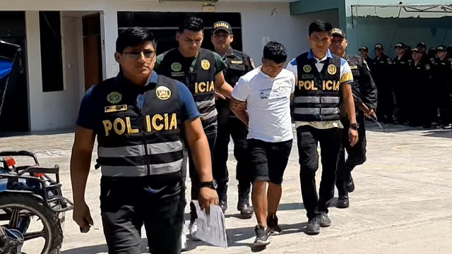 Capturan a presunto autor de doble crimen en Casma