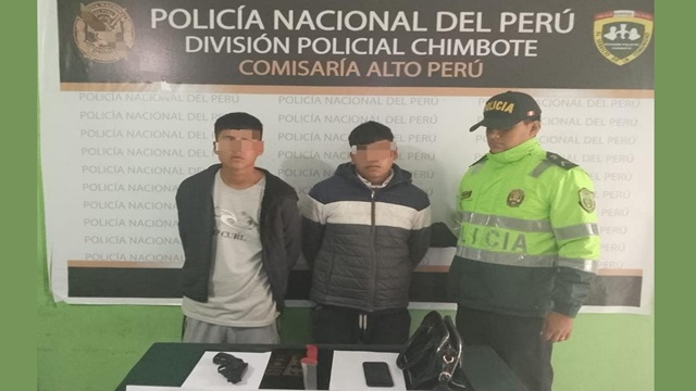Chimbote: cae banda de asaltantes integrada por menor de edad en Camino Real