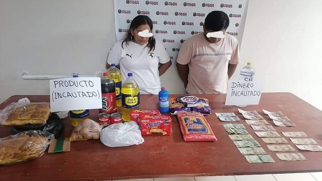 Casma: detienen a pareja de esposo por comprar en bodegas con billetes falsos