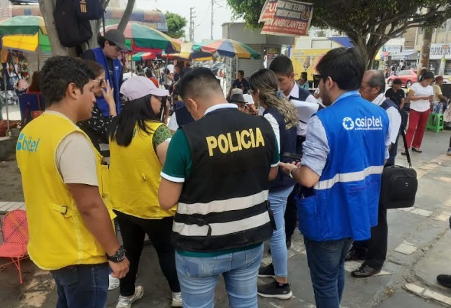 Realizan operativo conjunto contra la venta ambulatoria de chips en Chimbote