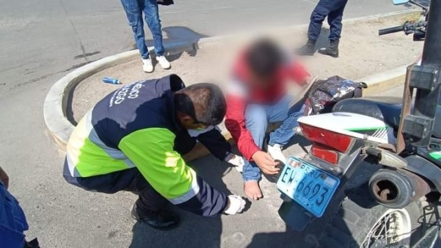 Furgoneta atropella a niño de 12 años frente a colegio Bondy en Nuevo Chimbote