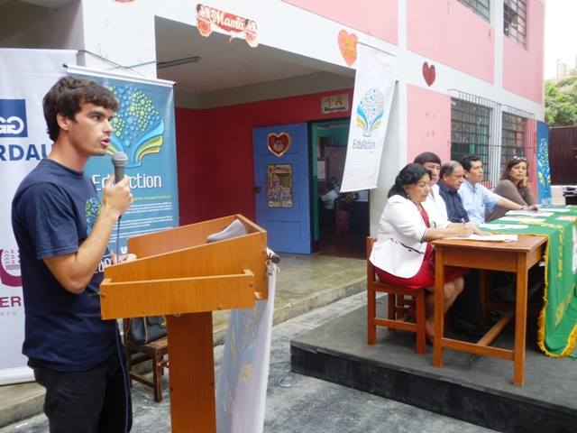 Siderperú apoya programa de voluntariado internacional juvenil EduAction