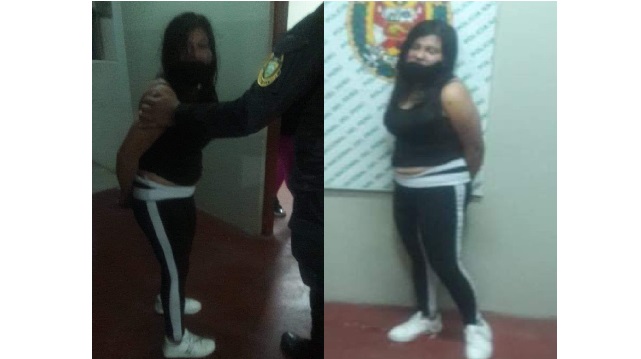 Fiorella Nolasco fue puesta en libertad tras protagonizar escándalo en comisaría de Nuevo Chimbote