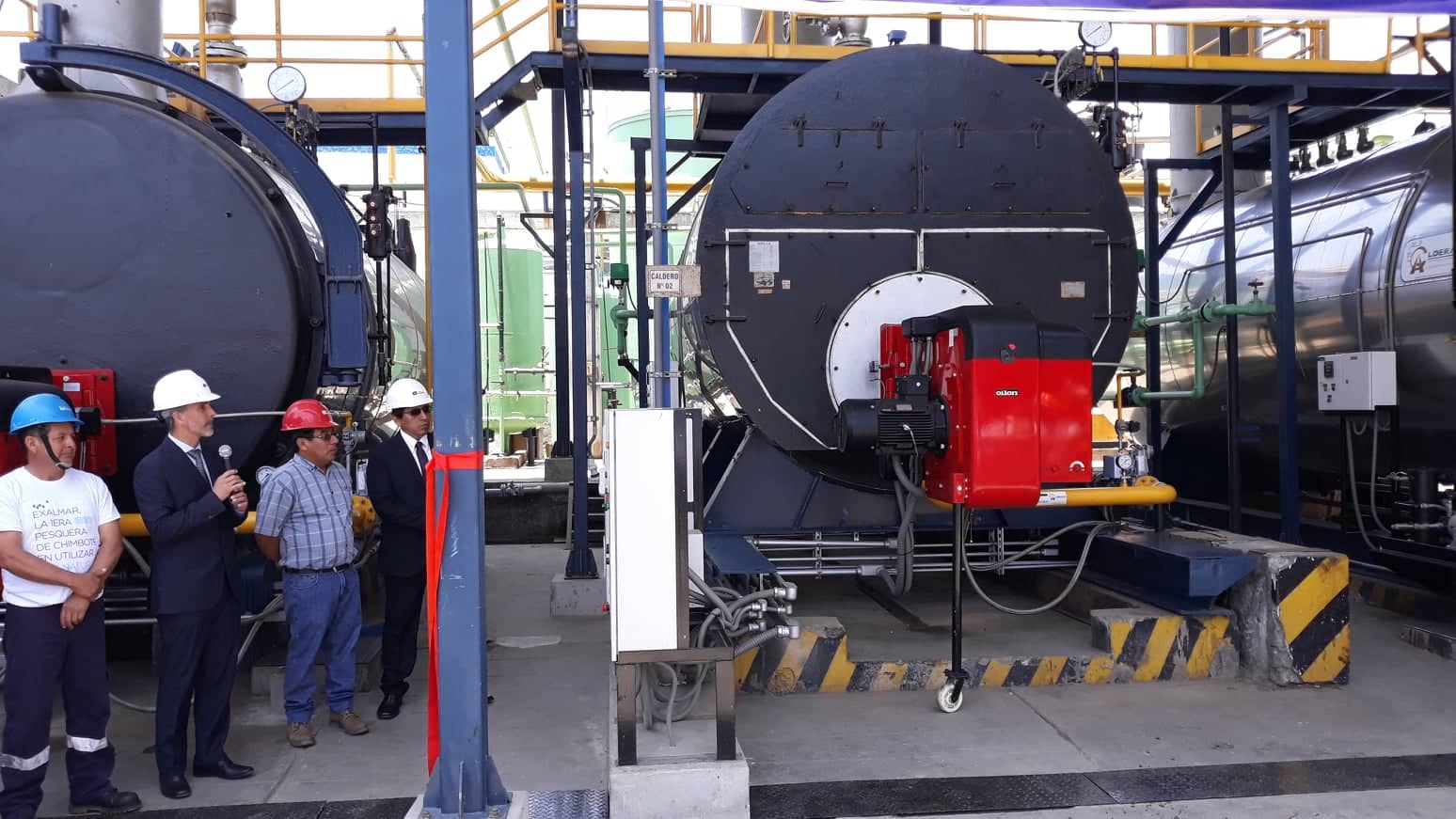 Empresa pesquera de Chimbote implementa su matriz energética con gas natural