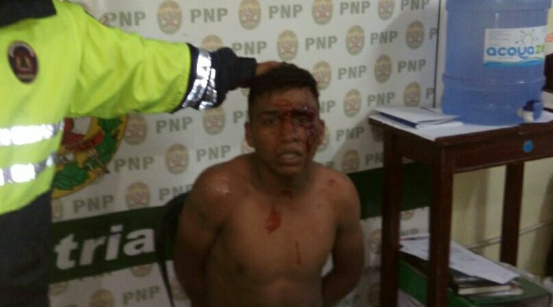 Chimbote: intervienen a sujeto por realizar disturbios en la vía pública 