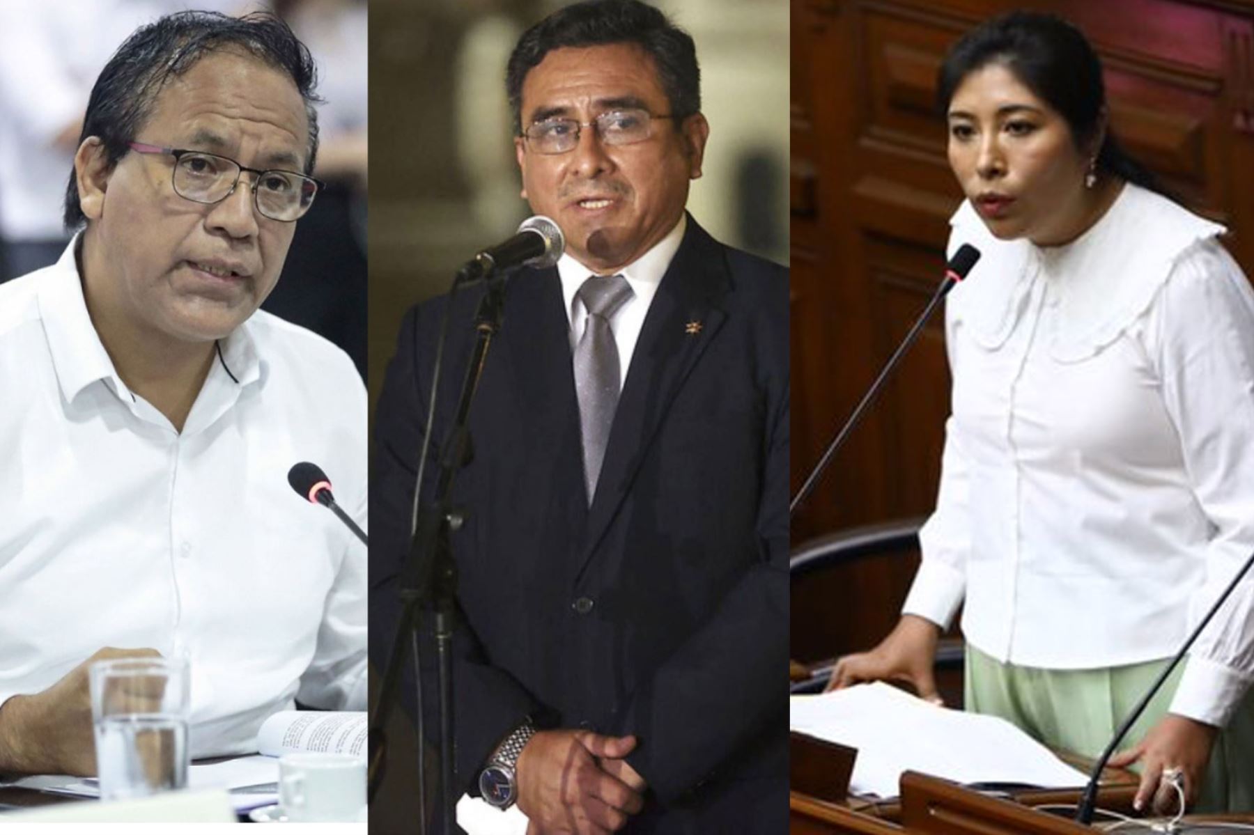 Fiscalía solicita prisión preventiva para Betssy Chavez, Willy Huerta y Roberto Sánchez