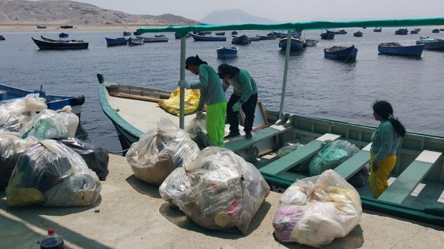 Nuevo Chimbote: retiran más de media tonelada de basura en playa Caleta Colorada