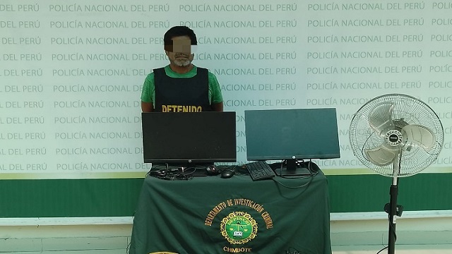 Chimbote: Policía recupera computadoras que fueron sustraídas del Poder Judicial.