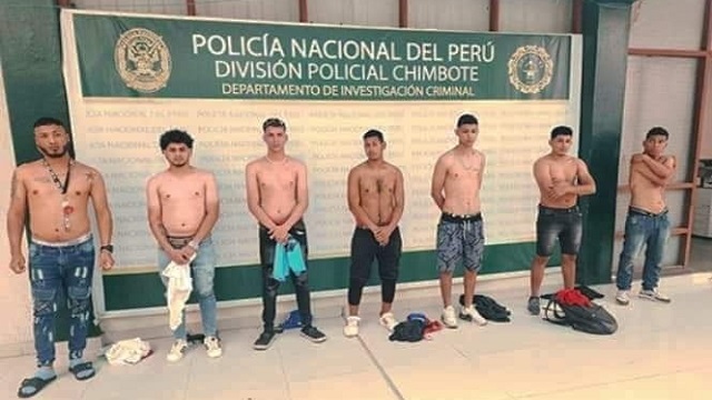 Detienen a 7 venezolanos tras feroz crimen en Los Portales de Nuevo Chimbote