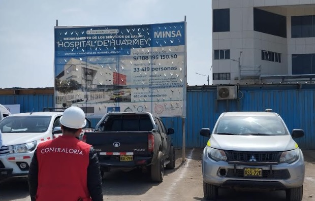 Contraloría advierte incumplimiento de cronograma de ejecución de obra de hospital de Huarmey