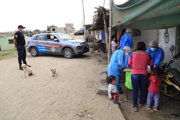 Municipio y sector Salud realizan campaña de vacunación contra la influenza y hepatitis en Tangay