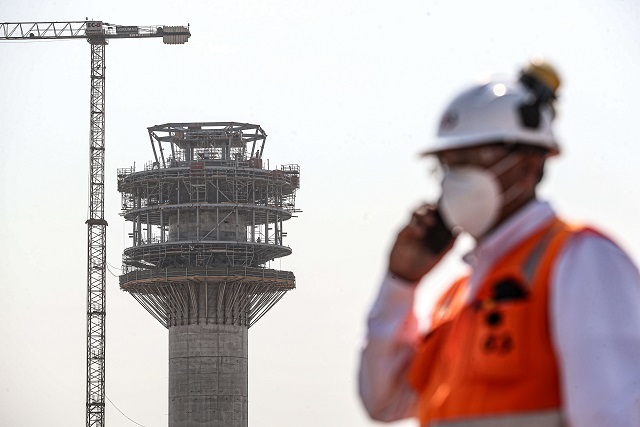 Nueva torre de control del Aeropuerto Internacional Jorge Chávez tiene avance de casi 50% en obras físicas