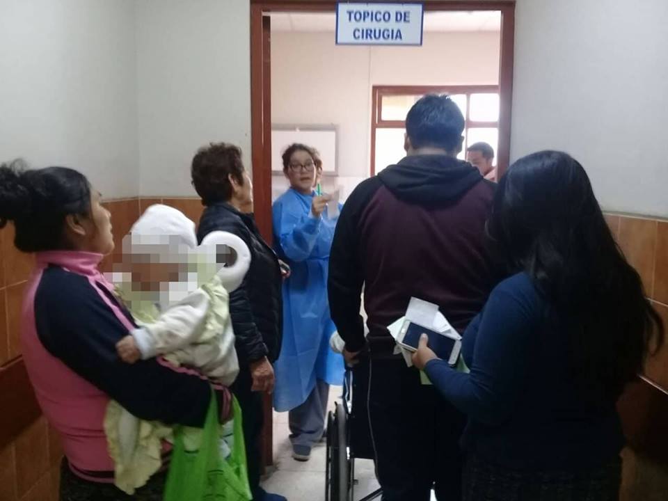 Coishco: bebé de tres meses casi pierde la vida junto a su madre en accidente de tránsito 