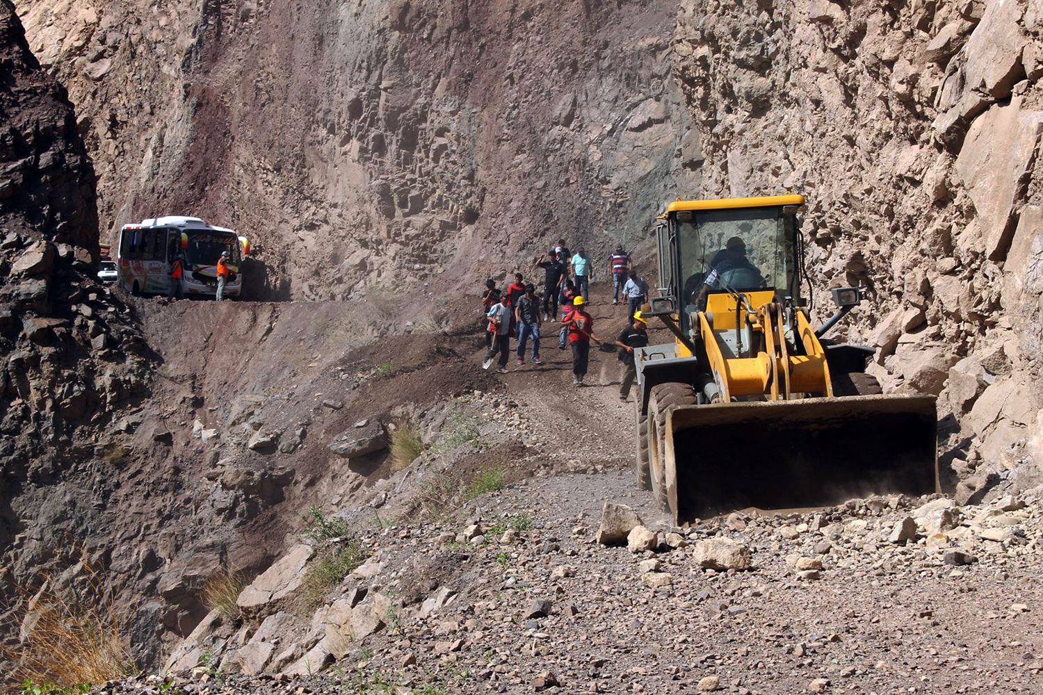 Se reabrió el tránsito en la carretera a Pallasca después de cuatro días