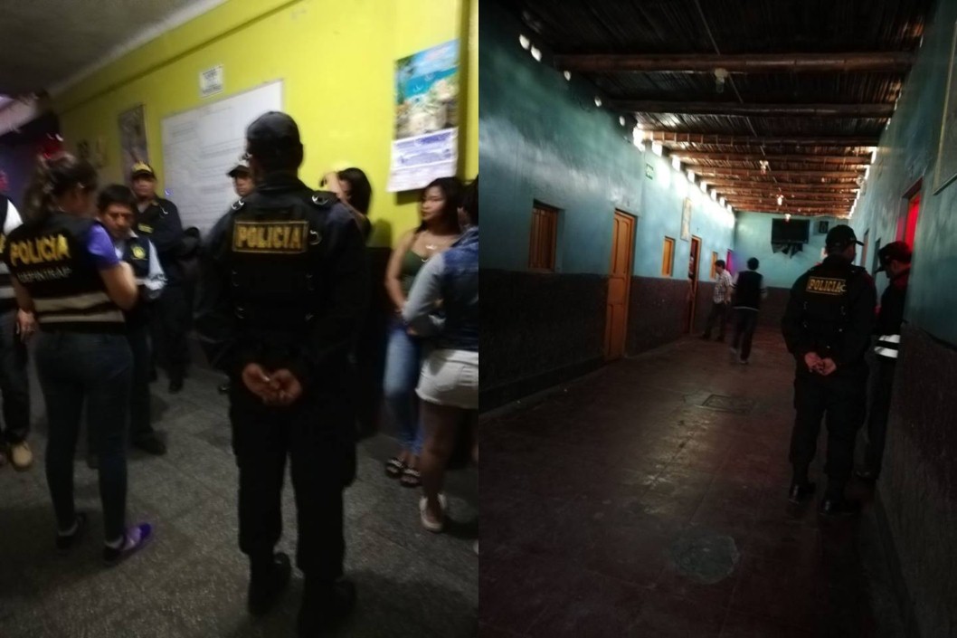 Chimbote: detienen a seis ecuatorianas por falta de documentación en prostíbulo de ‘Tres Cabezas’