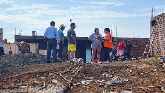 Huarmey: dos viviendas de material rústico quedan consumidas por incendio