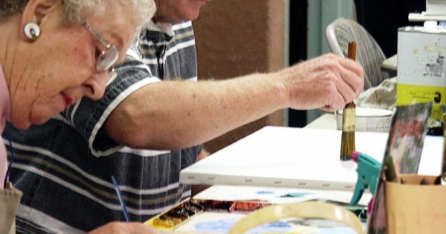 Taller de ilustración de relatos para adultos mayores en la Felinch 2014