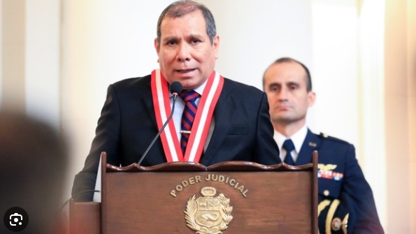 Presidente del Poder Judicial llega a Chimbote para accionar lucha contra la delincuencia y dar inicio a nueva obra