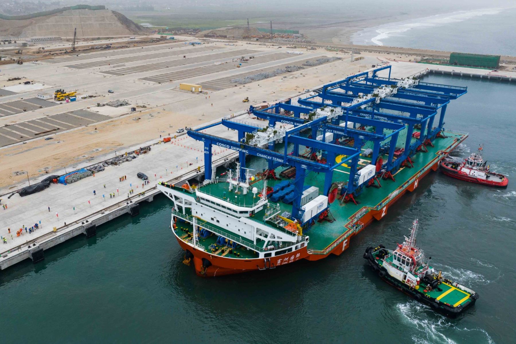 Megapuerto de Chancay invierte hasta US$ 250 millones en tecnología de punta