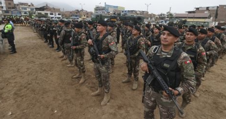 Proponen que FF. AA. apoyen a PNP en resguardo de zonas críticas y de fronteras