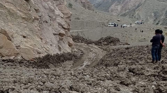 Áncash: huaico bloquea vía nacional en el tramo Sihuas – Huacrachuco en Pomabamba