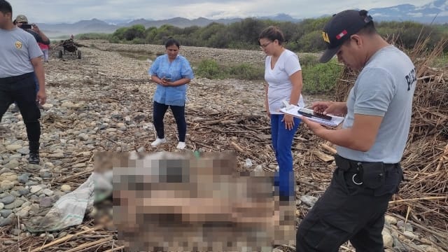 Menor hallada muerta en río Santa fue arrastrada por huaico junto a su madre y hermanito de 7 años