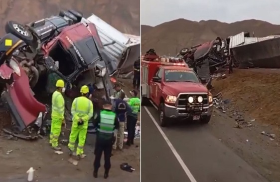 Un fallecido y cuatro heridos tras accidente en la Panamericana Norte cerca a Huarmey