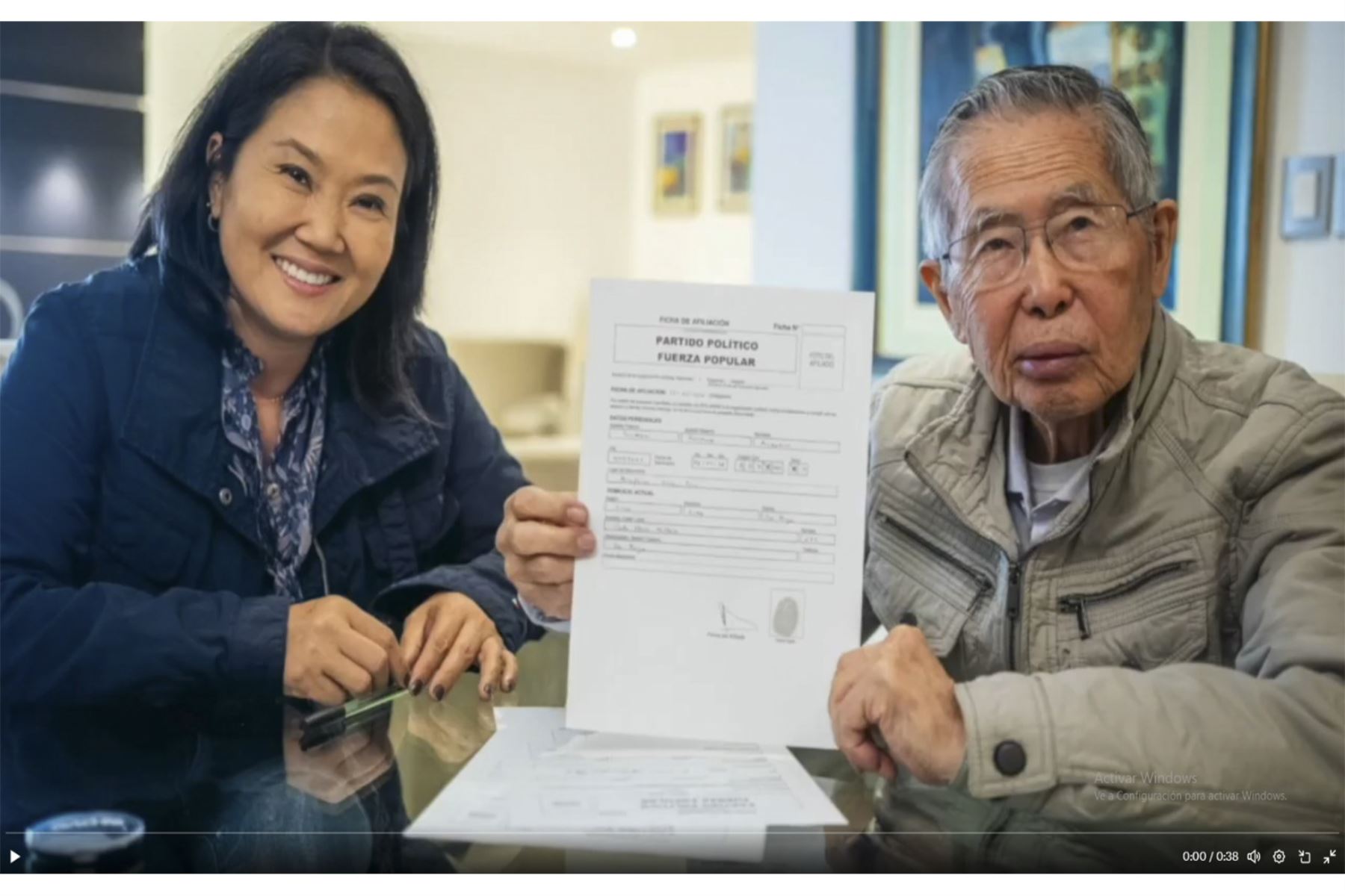 Alberto Fujimori será candidato presidencial en las elecciones generales 2026