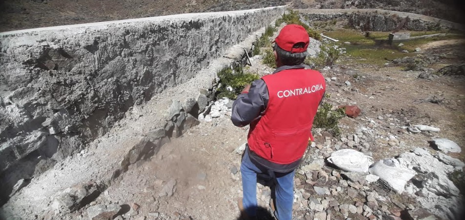 Obras deficientes en represa de Cochapetí en Huarmey generan perjuicio de S/ 266 mil