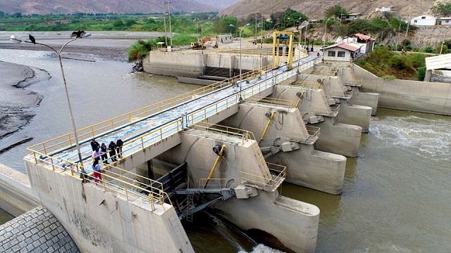 Detectan deficiencias en bocatoma La Huaca durante visita de campo