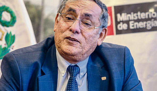 Presentan moción de interpelación contra el ministro de Energía y Minas