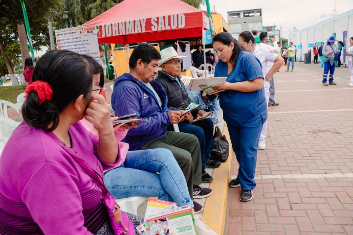Más de 3,500 personas de zona de influencia del Evitamiento Chimbote reciben atención médica 