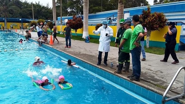 Piscina del Vivero Forestal de Chimbote es calificada como ‘saludable’