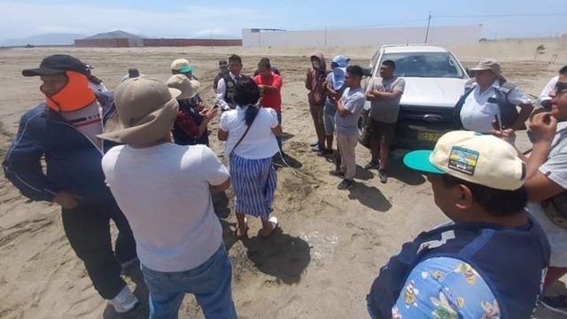 Nuevo Chimbote: detienen a 12 personas por invadir terrenos de Chinecas en Pampa Atahualpa