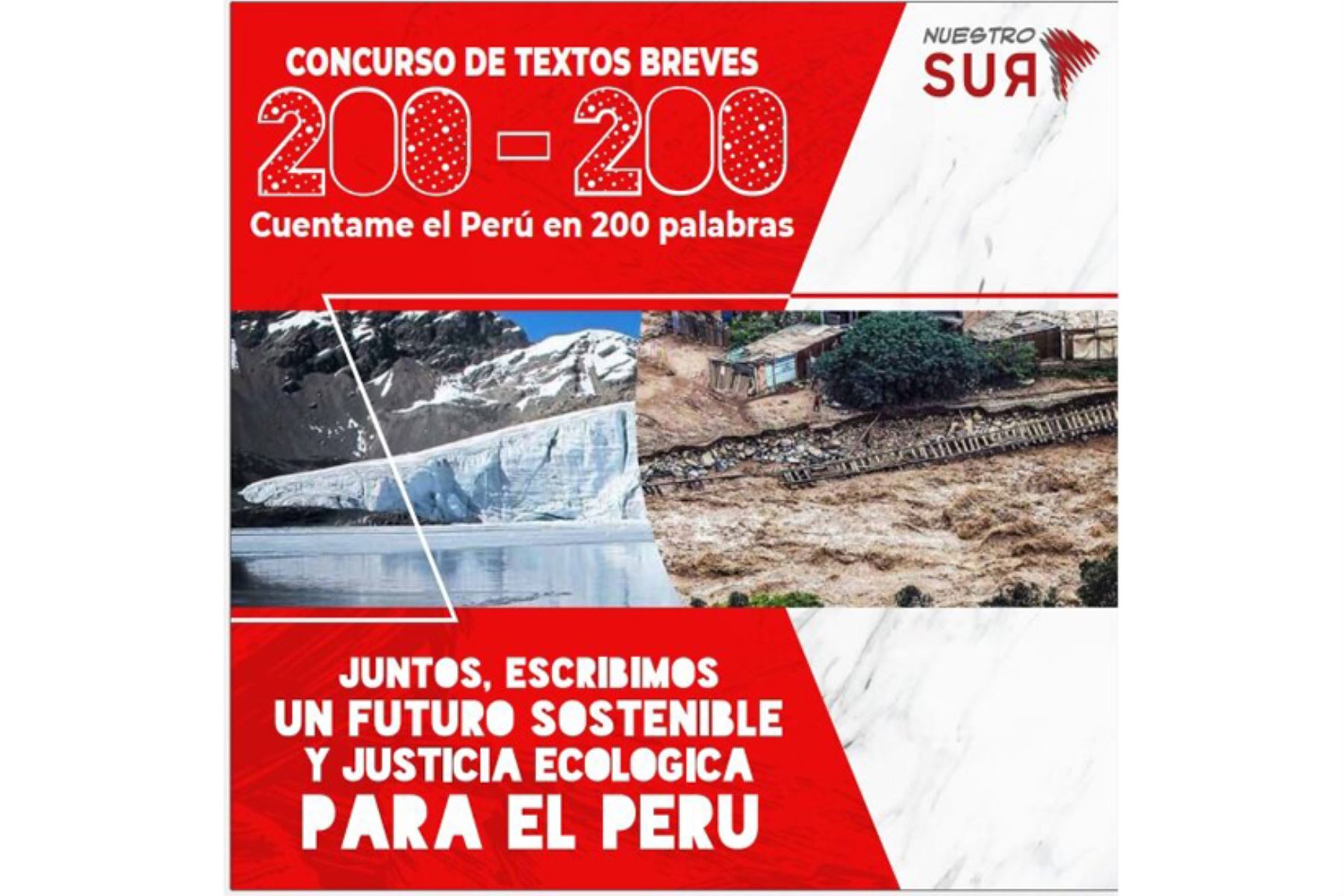 Lanzan concurso nacional de textos de 200 palabras sobre el cambio climático