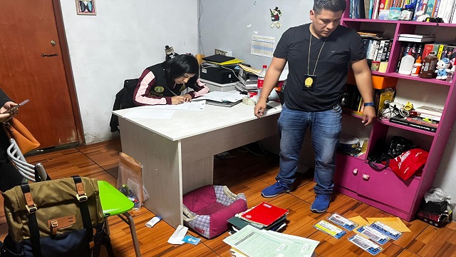 Fiscalía siguió los pasos de "Los suplantadores del registro vehicular" durante 2 años