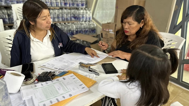 Casma: realizan campaña para que afectados por ciclón Yaku tramiten DNI gratis