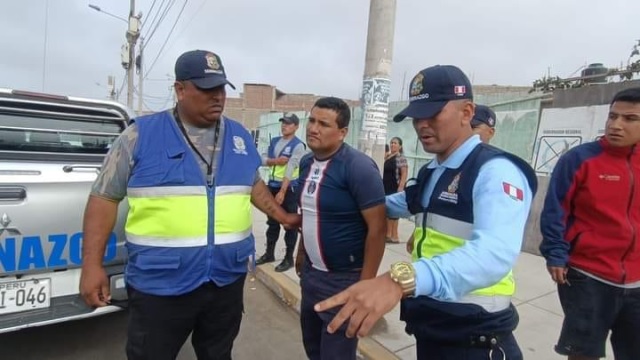 Sujeto es sorprendido intentando robar un camión en Nuevo Chimbote