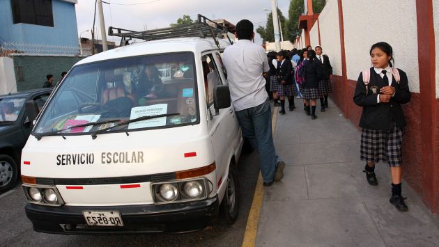 Chimbote: intensificarán operativos contra vehículos que prestan servicio escolar