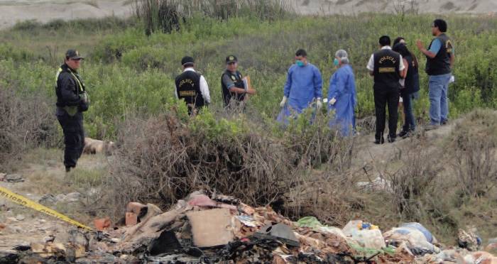 Chimbote: encuentran cuerpo de mujer asesinada de dos balazos en “La Campiña”