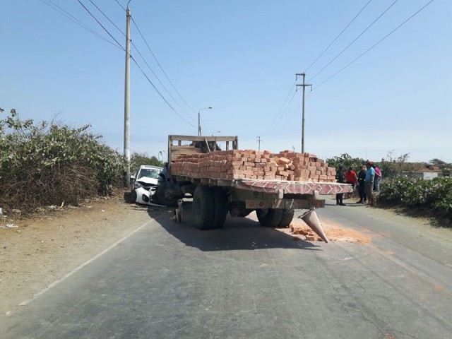 Chimbote: responsabilizan a chofer de camión por el choque que terminó con la vida de un policía