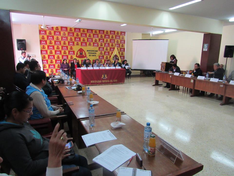 Chimbote: Coprosec acordó solicitar a ministro de Interior la permanencia policial en invasiones