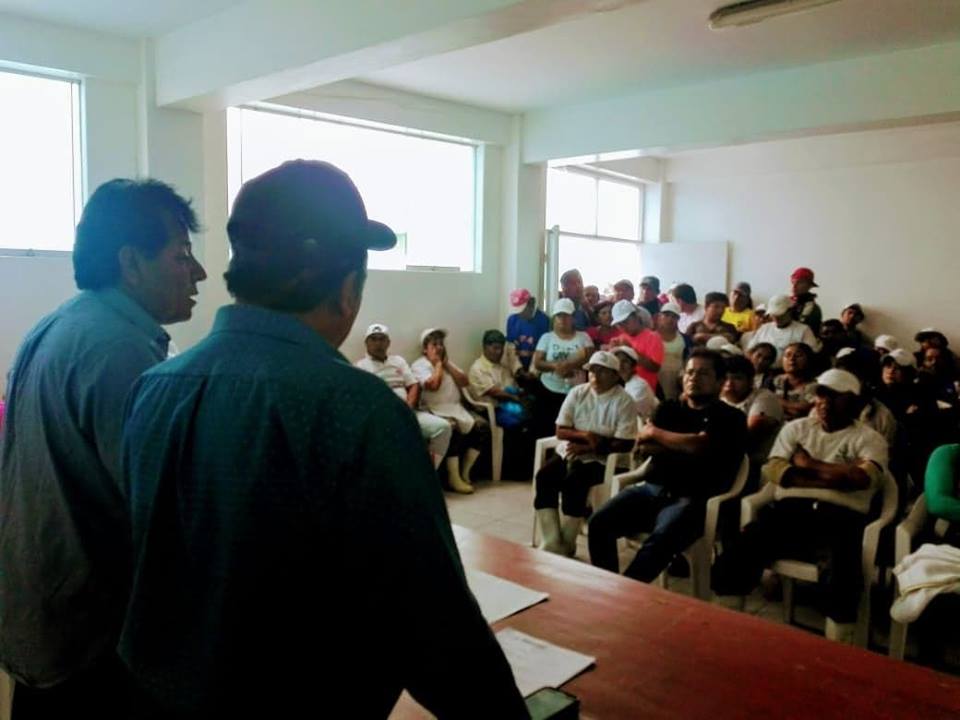 Chimbote: comerciantes y pescadores del desembarcadero acuerdan plantón para este lunes