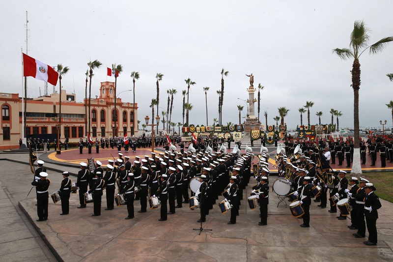 Conmemoran 198º Aniversario de la Marina de Guerra del Perú