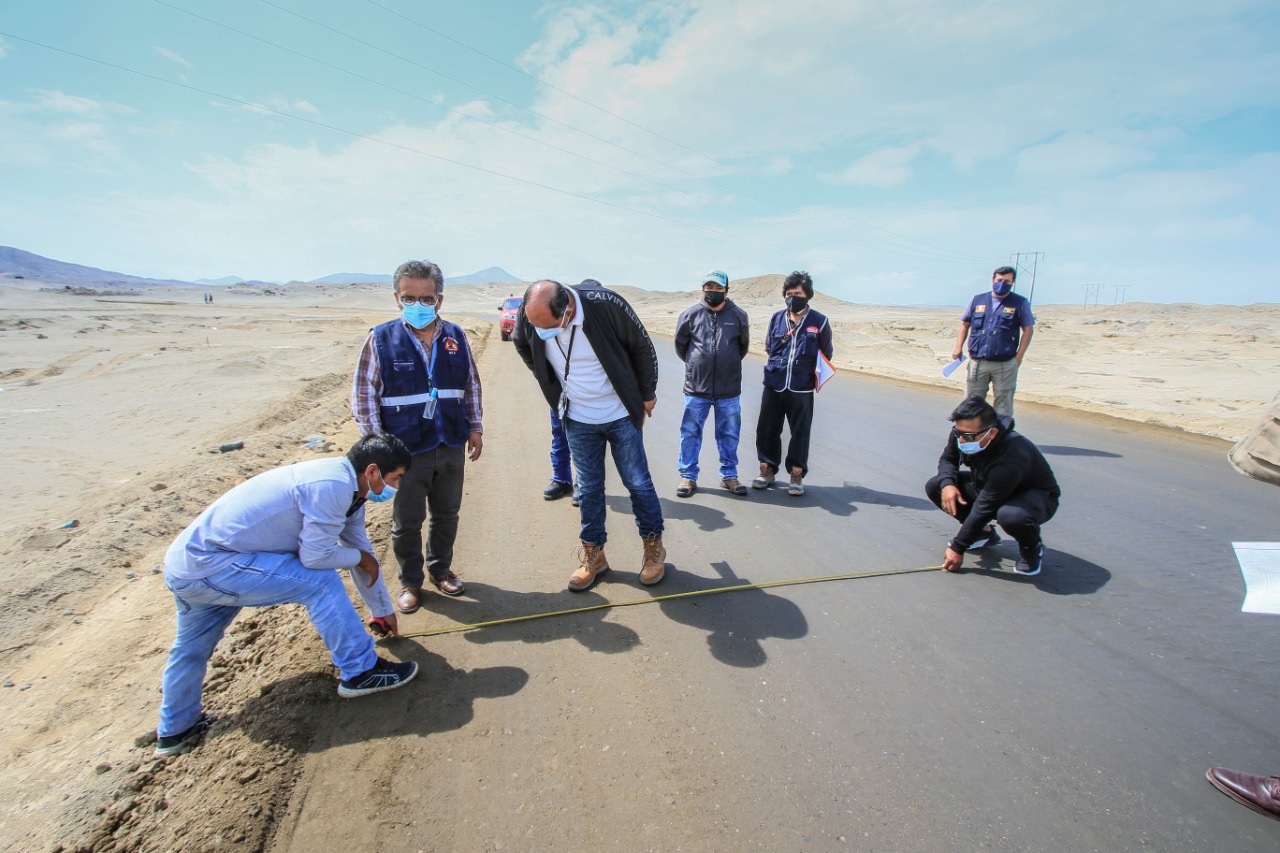 Municipio recibió obra de acceso al sector Pampa La Carbonera