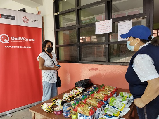 Áncash: articulan esfuerzos con sector Educación para fortalecer servicio alimentario escolar 